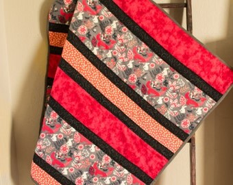 Folksy Fox Baby Quilt