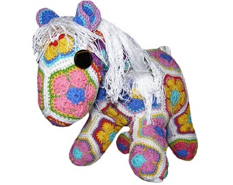Crocheted Horse Plush Toy | Customized Stuffed Animal