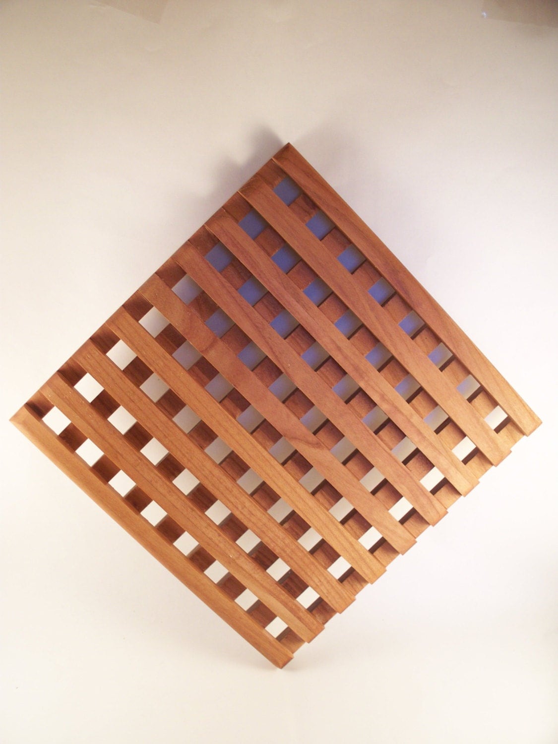 Wood Trivet Large Cherry Wooden Trivet Wooden Trivet