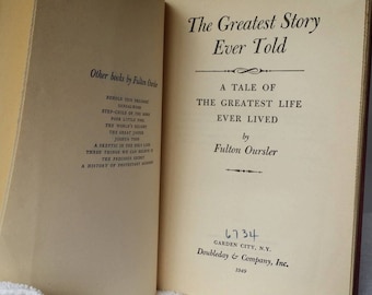 the greatest story ever told book pdf