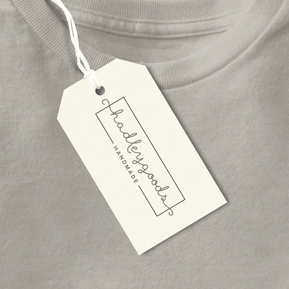 Custom Clothing Tags Handmade Tag Product Label Business