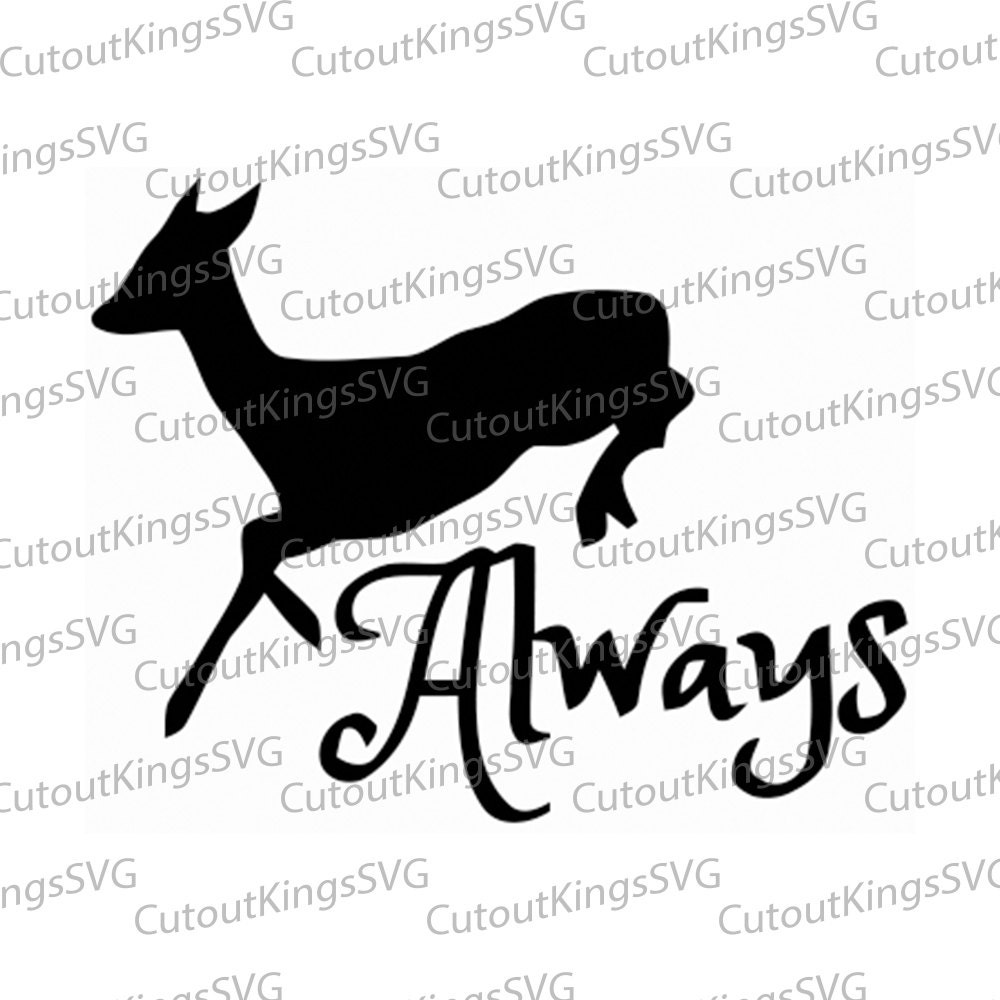 Download Harry Potter Snape Patronus Always SVG & EPS by CutoutKingsSVG