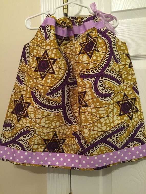 Girl Pillow dress African inspired by LikuniCreations on Etsy