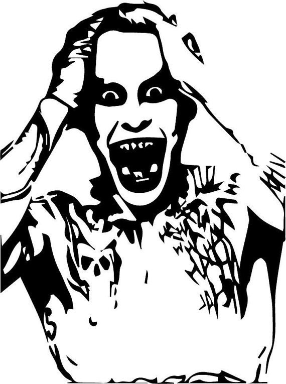squad jared leto joker vinyl decal choose from 4 squad jared leto joker vinyl decal choose from 4