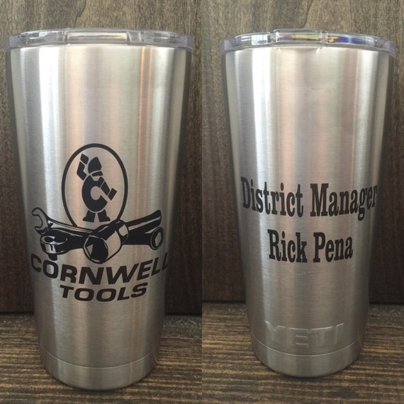 Custome engraved yeti tumblers 20oz by TheKlecksEtchings on Etsy