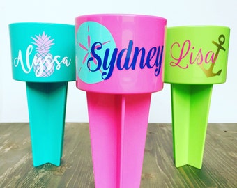 Personalized Beach Spiker | Sand Spike | Beach Trip |