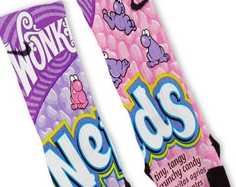 Custom Nerds Nike Elites Socks