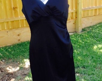 Vintage Ralph Lauren Dress, Lauren by Ralph Lauren Dress, Little Black Dress, Vintage Black Dress, 90's Vintage Dress, Black Ralph Lauren