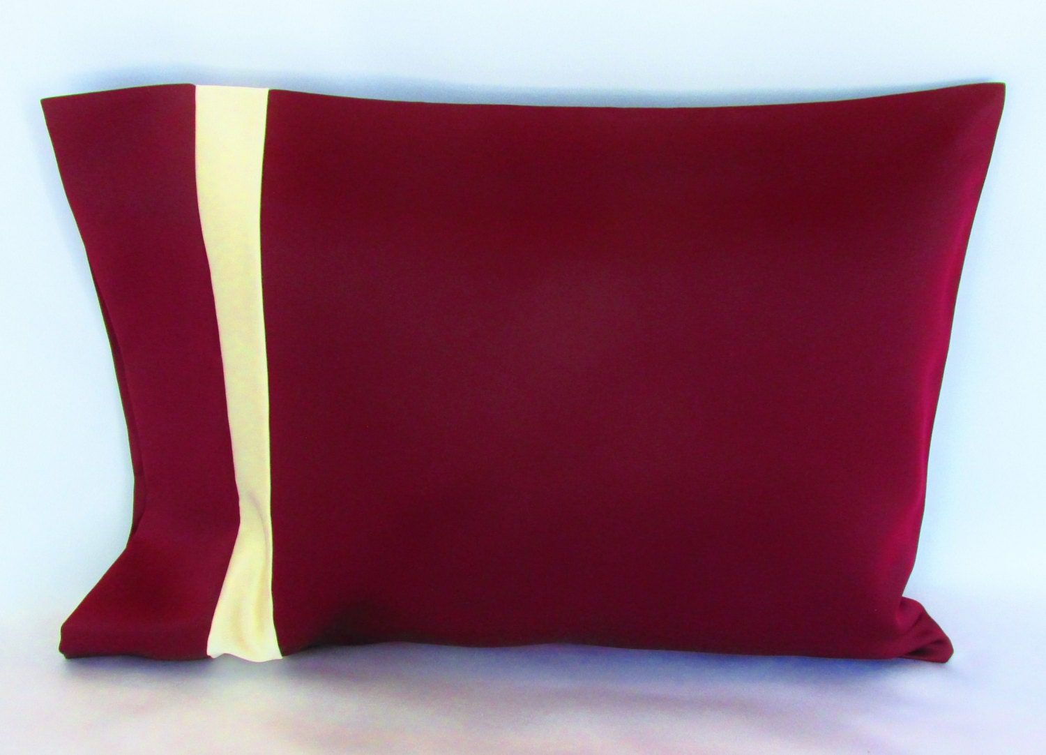 Satin Travel Pillow Embroidered Satin Pillowcase and Pillow