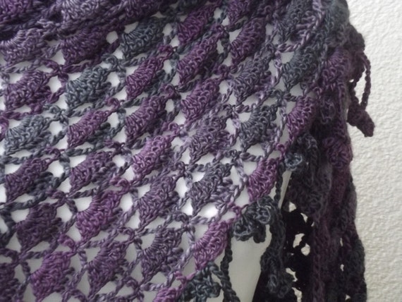 crochet shawl crochet wrap shawl triangular crochet shawl