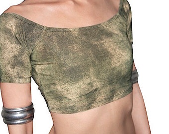Tribal belly dance Letson wear yellow day tops