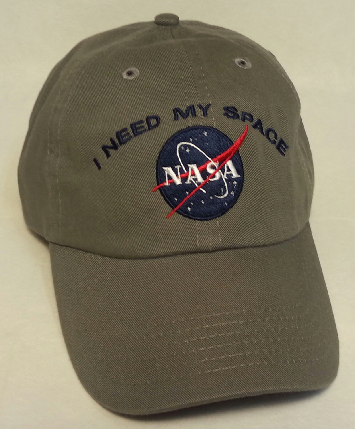 NASA I Need My Space Embroidered Baseball Hat / Dk. by HATQUARTERS