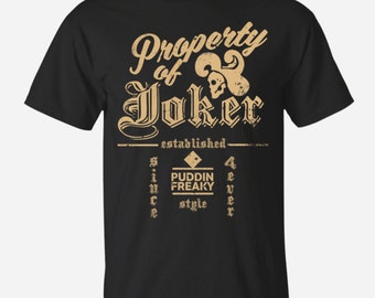 Harley Quinn Shirt | Property of The Joker | Suicide Squad T-Shirt | DC Comics Shirt | Joker T-Shirt | Harley Quinn | Suicide Squad shirt