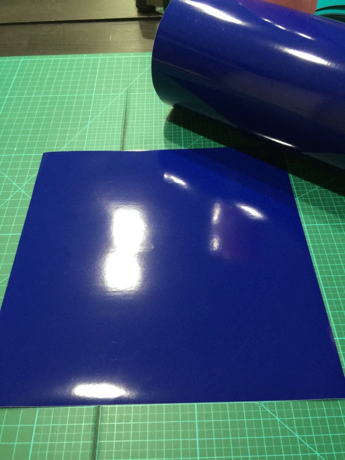 Royal Blue Permanent Adhesive Vinyl 12 inch x 5 foot roll