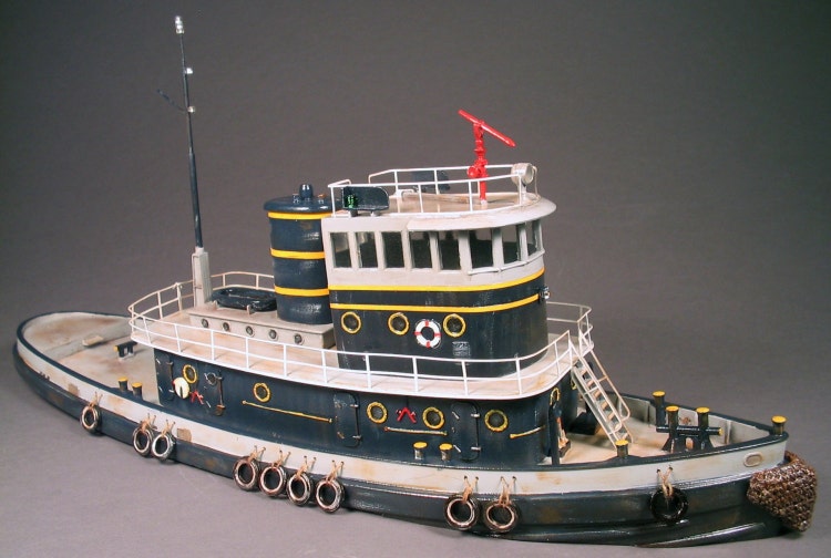 HO 1:87 scale 92' Diesel Railroad Tug Kit by frenchmanriver