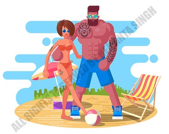 Unique muscular man related items | Etsy