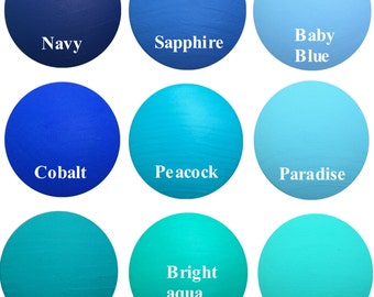Hand Painted Solid Color Childrens Drawer Knobs Pulls Nursery Baby Knobs Dresser Knobs Colorful Knobs Wood Knobs Solid Color Drawer Knobs