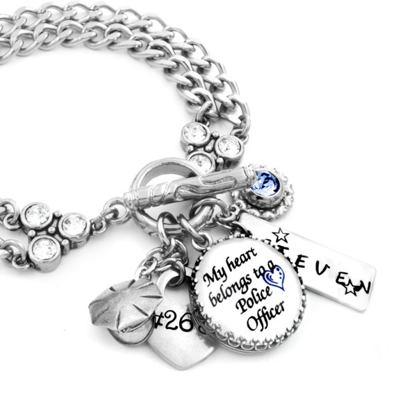 Police Bracelet Officer Jewelry Police Officer Wife Police   Il 570xN.1085177211 Oaa9 