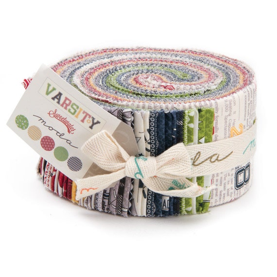 Varsity Moda Fabric Moda Jelly Roll Sweetwater Sports High