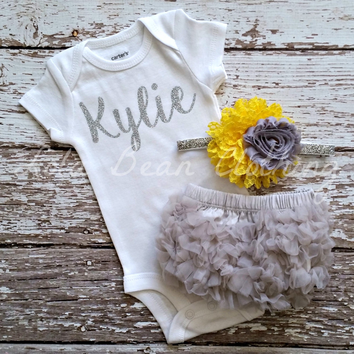 Baby Girl Take Home Outfit Newborn Baby Girl Personalized