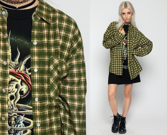 grunge button up shirts