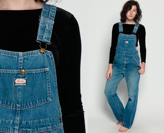 OshKosh Overalls 90s Denim Women Osh Kosh Jeans Grunge Pants