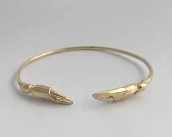 Crab Claw Cuff Bracelet