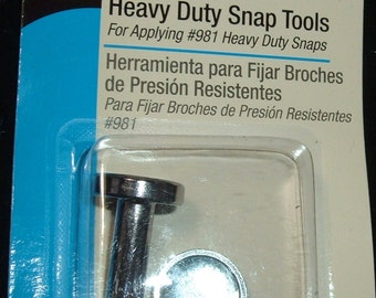 Heavy Duty Snap Tool Size 24 Dritz Snap Attaching Tool