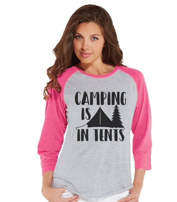 camping shirts womens