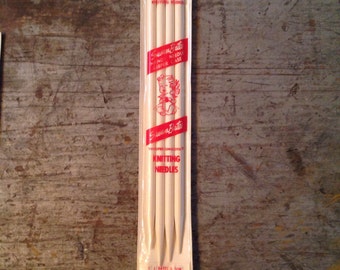 Susan Bates Luxite Double Pointed Knitting Needles Whisper Smooth Size 11 10 inch