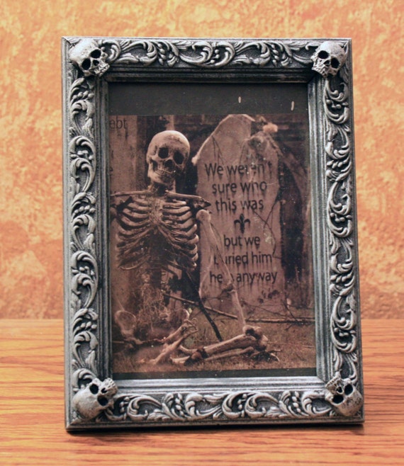 Halloweenified 6.5 x 4.5  Picture Frame