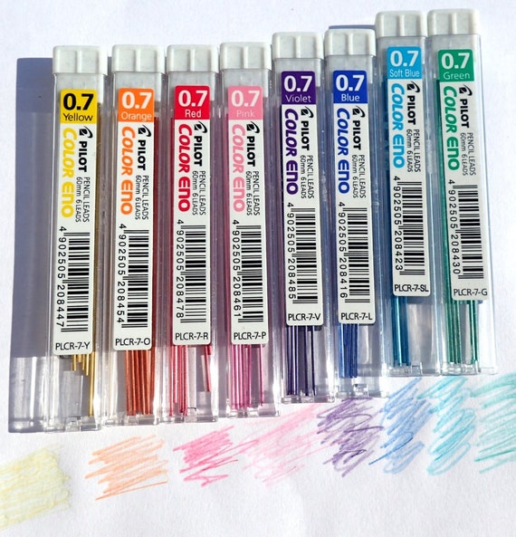 0.5 mm colored pencil leads