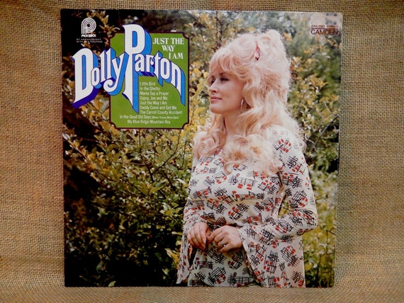 DOLLY PARTON Just the Way I Am 1972 Vintage Vinyl Gatefold
