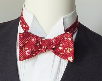 Bow Ties handmade self-tie freestyle Bagzetoile by bagzetoile