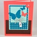 Greeting Card, Birthday, All Occasion, For You, For Her, Butterflies, Butterfly, Pink, Coral, Teal, Aqua, Turquoise, Blue, Brown, Blank