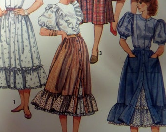Prairie Skirt Pattern 114