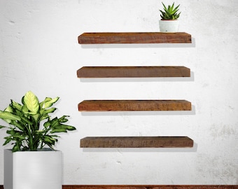 Floating Shelves - Reclaimed Wood, Rustic, Barnwood, Sets