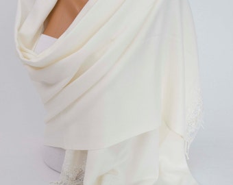 Bridesmaid shawl ,wedding bridal pashmina scarf shawl
