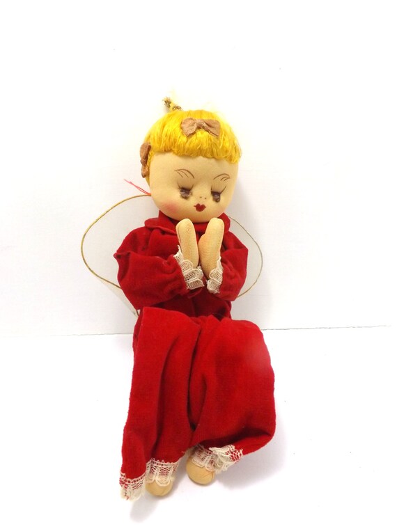 knee hugger christmas angel praying net wings ornament set knee hugger christmas angel praying net wings ornament set