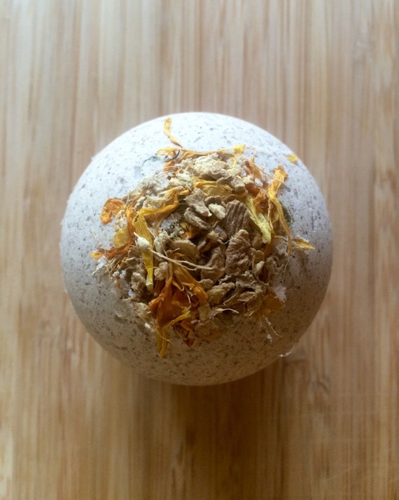 Pain Relief Bath Bomb Large Natural Bath by NaturalSolutionsOP