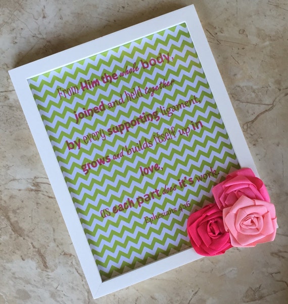 Picture Frame Bible Verse Frame Housewarming Gift Religious