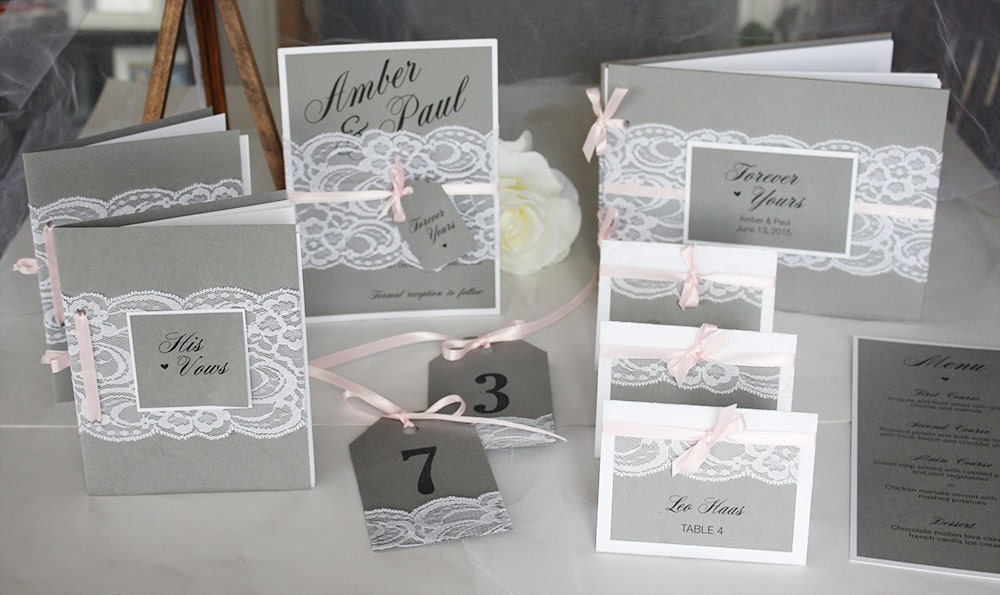 Grey and Pink Table Numbers Grey Pink Wedding Grey Blush