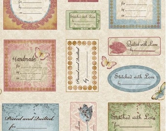 Quilt labels | Etsy