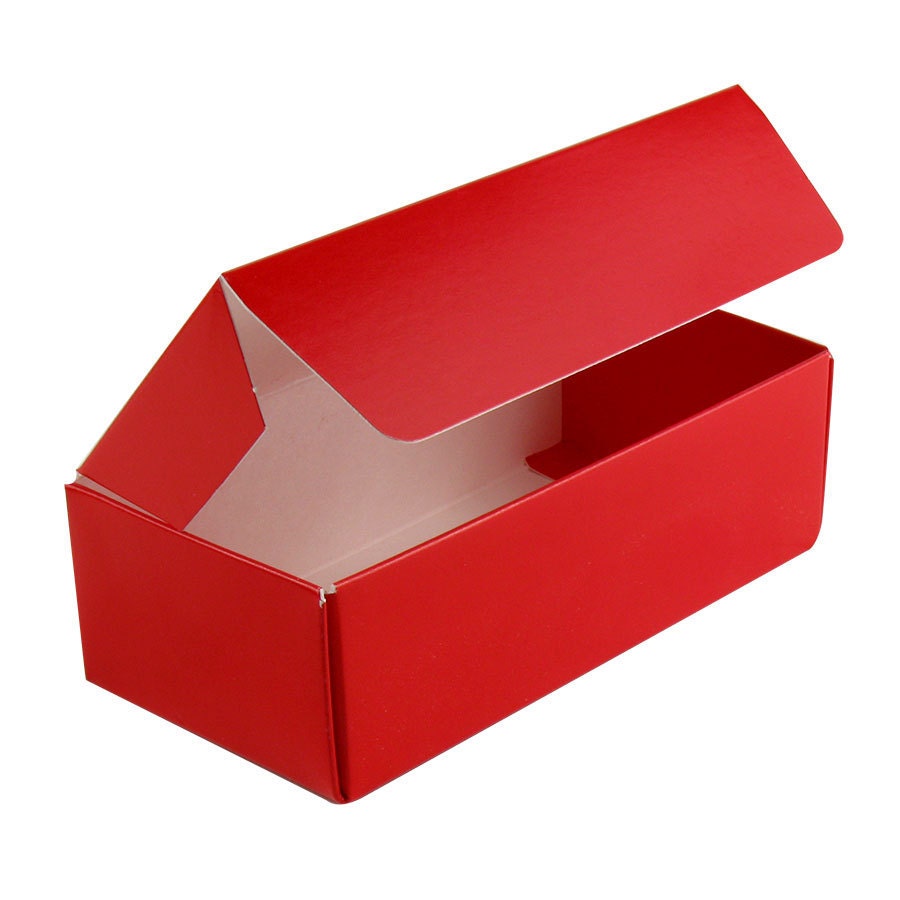 Red Favor Box Bakery Boxes 18 1/2 lb Candy Boxes for