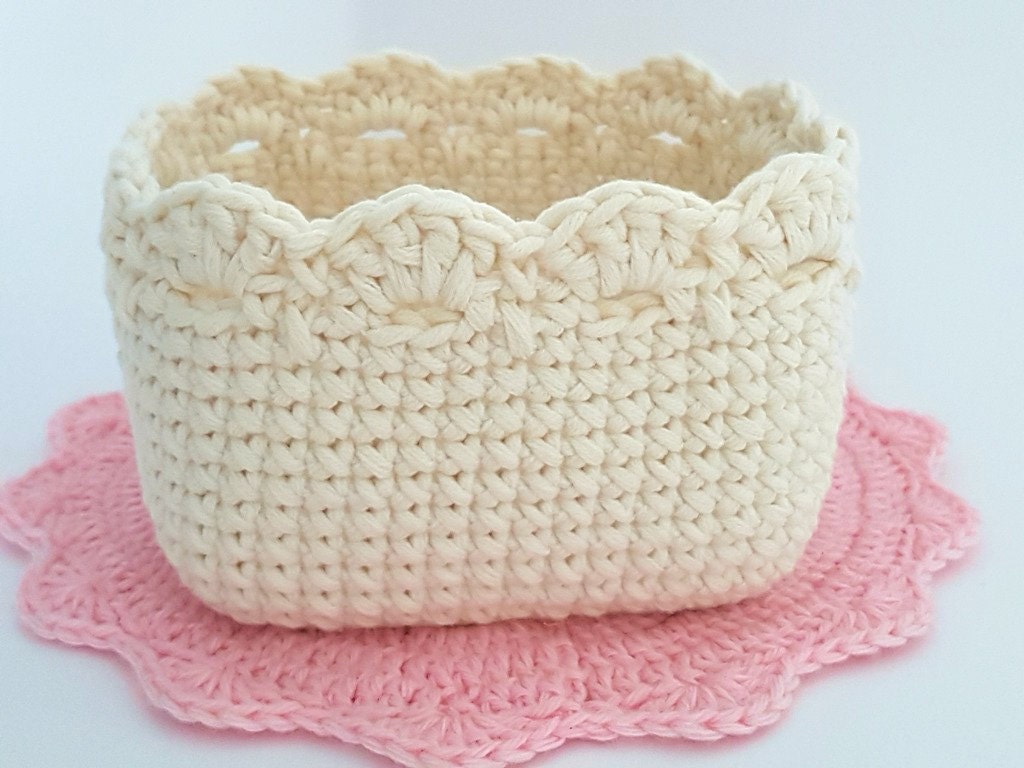 Crochet Square Basket Pattern Crochet Basket Tutorial