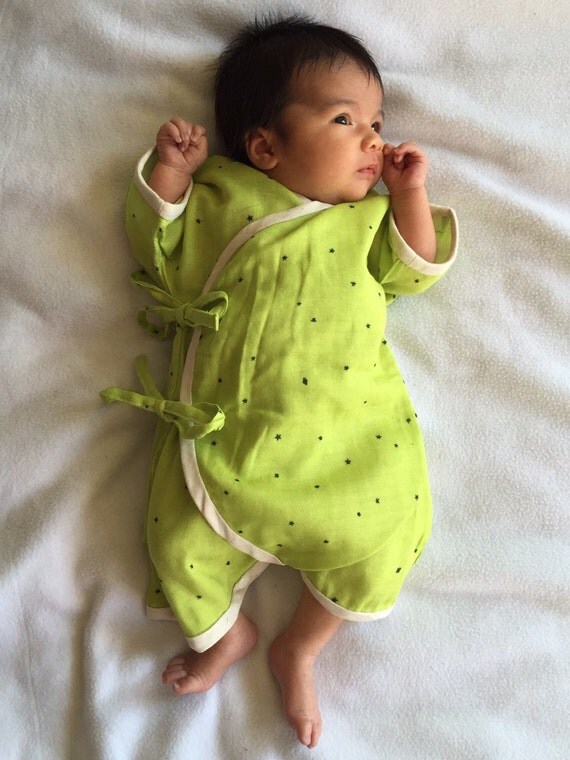 newborn kimono onesie