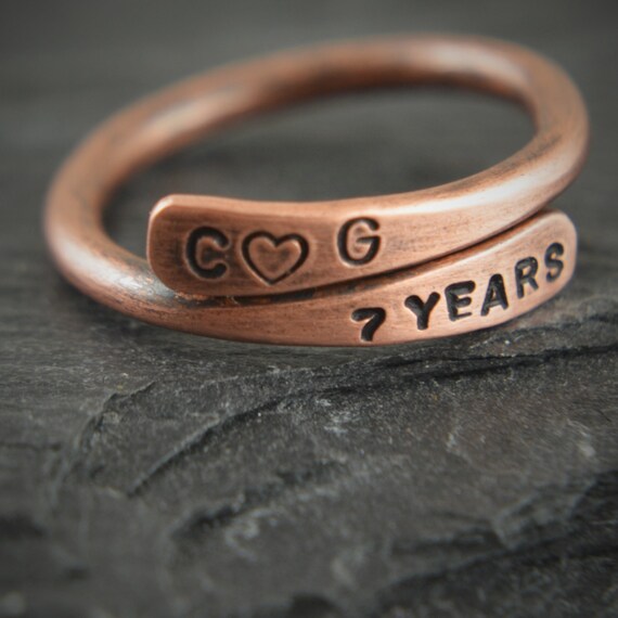 Personalized Pure Copper Ring. Copper by PersonalizedTreazure