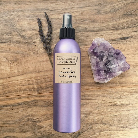 All Natural Lavender Body Spray / Lavender Essential Oil Body