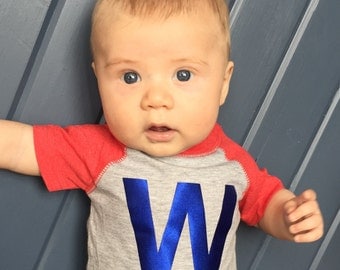 Chicago Cubs Fly the W Infant Onesie