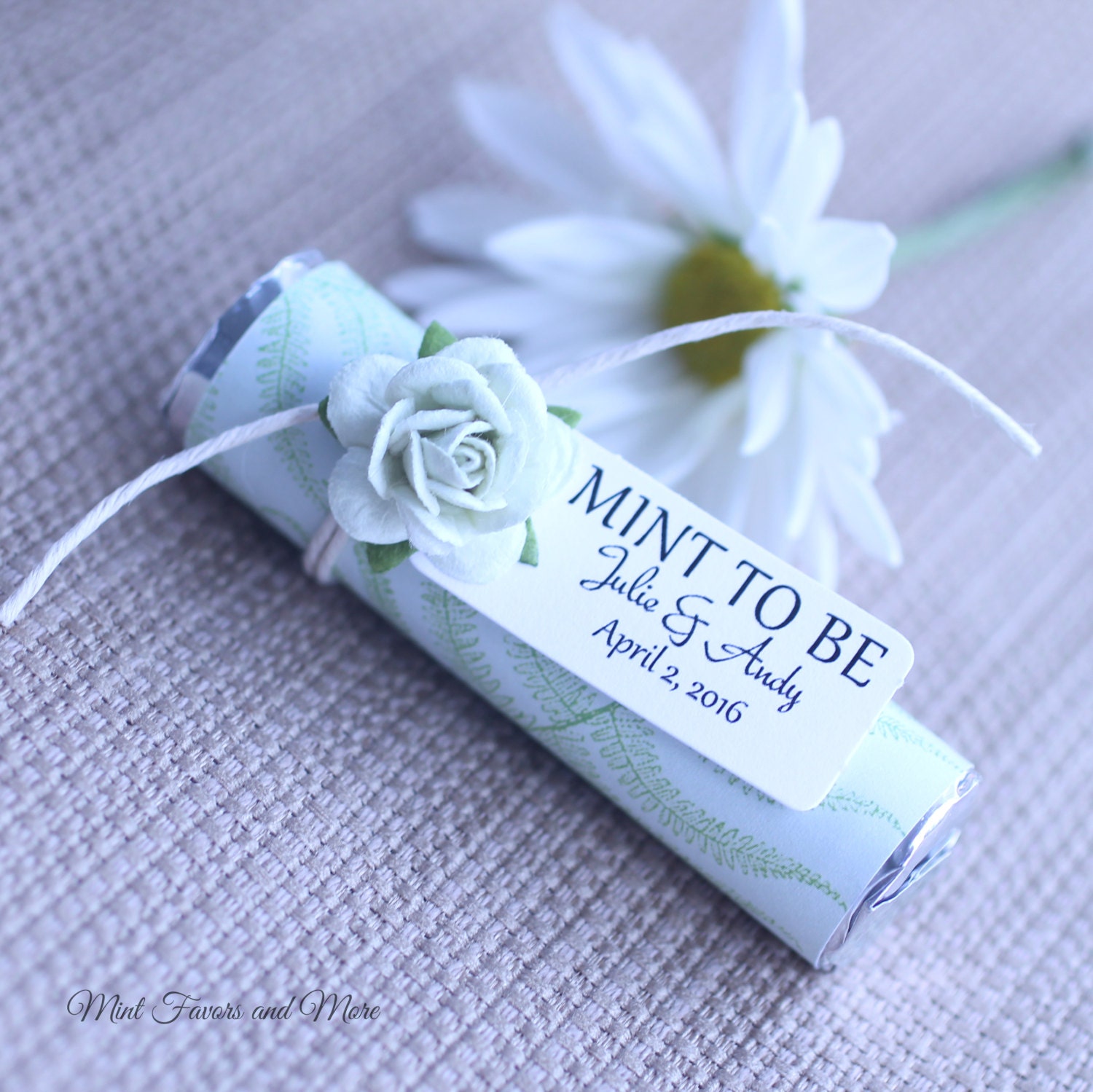 Bulk Wedding Favors Set of 150 mint rolls Mint to